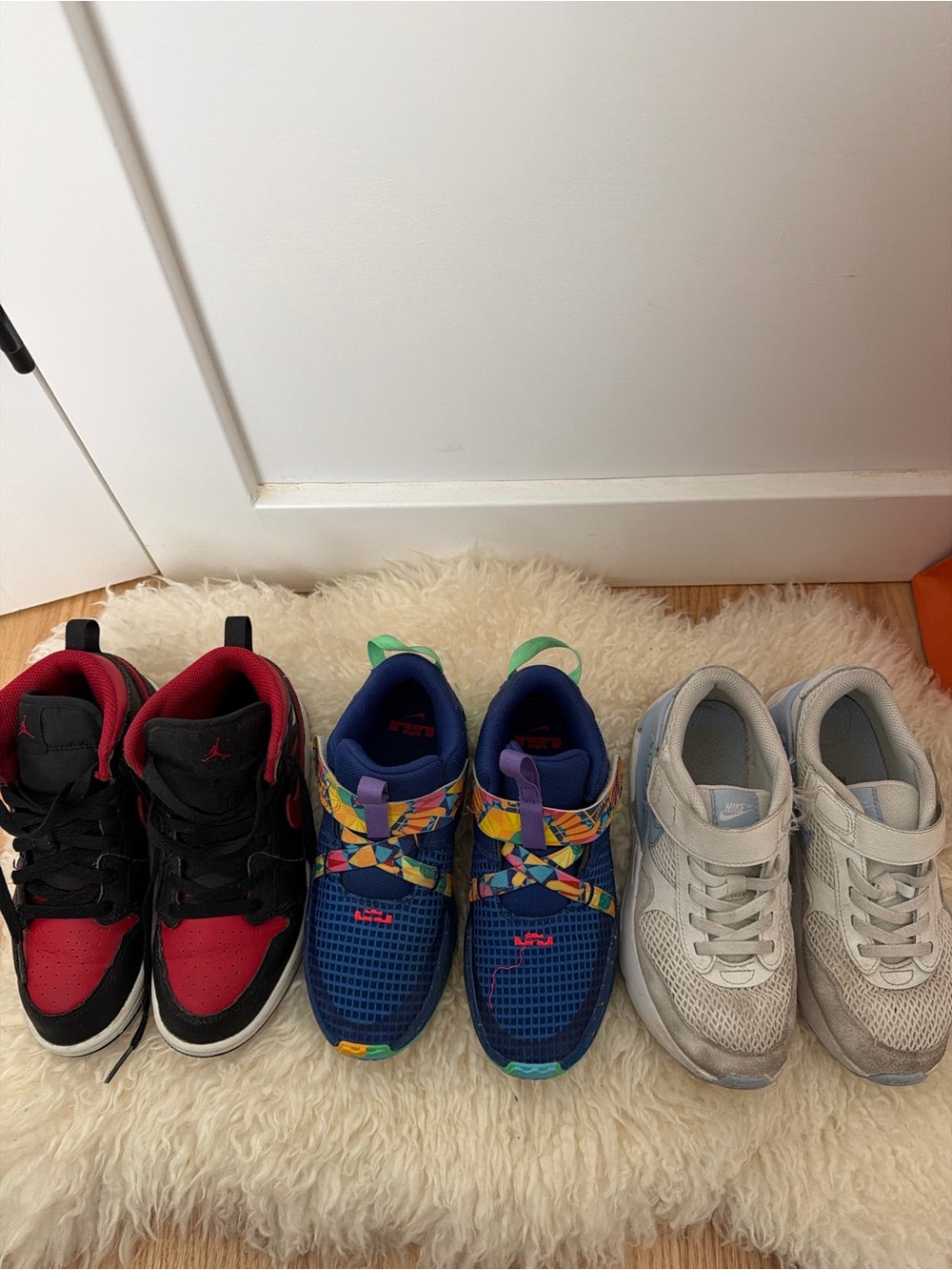 Jordan/Lebron/Nike Airmax Boys Sneakers Lots (size 1- 2)
